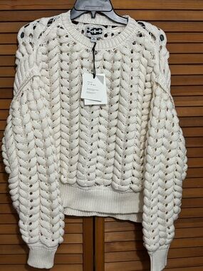 chunky knit sweater is from the KBB by KAHLANA collection